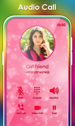Android application Fake Call Voice Prank screenshort
