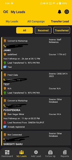Avish CRM Screen 3