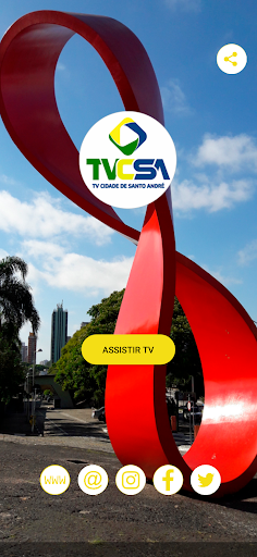 Android application TV Cidade de Santo André screenshort