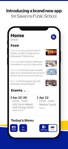 Android application Savanna Public School screenshort