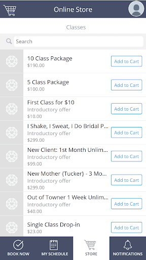 Elevate Fitness Studio Screen 3