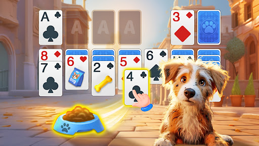 Solitaire Dog Rescue Screen 3