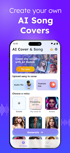AI Music Cover & Song Creatorのおすすめ画像1