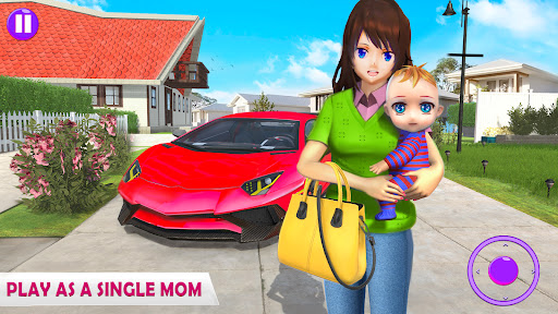 Android application Single Mom Games screenshort