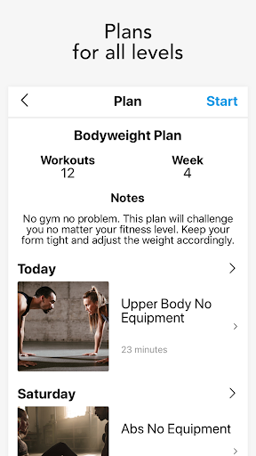 Gymaholic Training: Personalized Workouts & Plans 1.118.40 screenshots 1