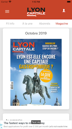 LyonCapitale Screen 3