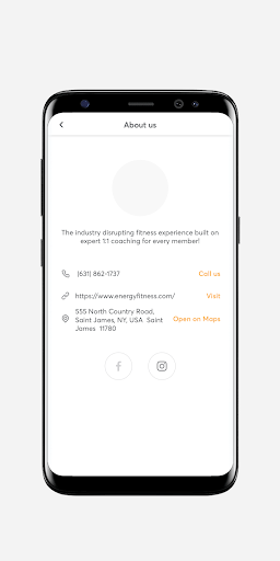 Screenshot of EnergyFitness+