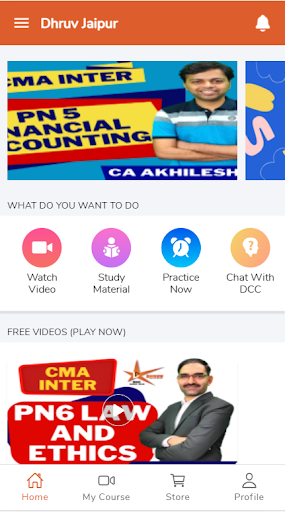 Android application Dhruv Jaipur screenshort