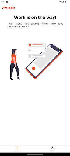 Android application VEG Ambassador Connect screenshort