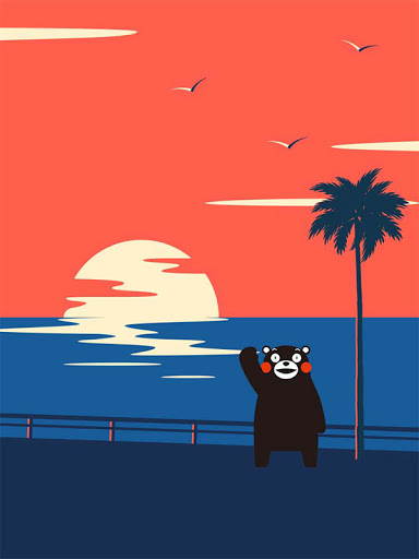 くまモンの壁紙きせかえ By Artsplanet Google Play 日本 Searchman アプリマーケットデータ
