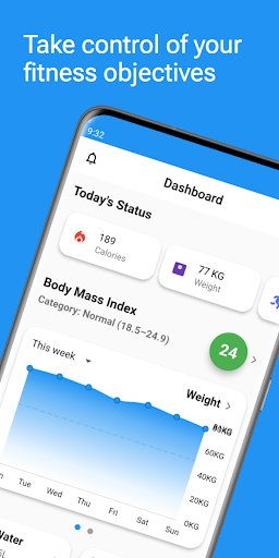 Android application TrackFIT: Plan Workouts & Diet screenshort