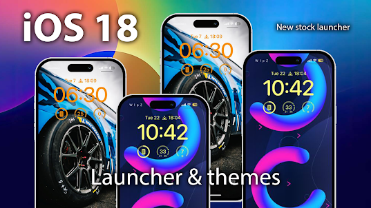 iOS 18 Launcher And Theme