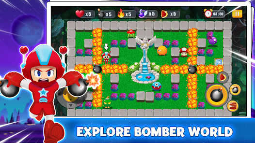 Screenshot 22 Bomber Battle : Bomb Man Arena android