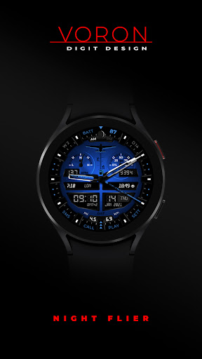 Voron NIGHT FLIER Watch Face Screen 3