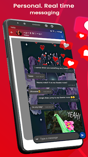 Android application Mohalla - Online Chat Rooms screenshort