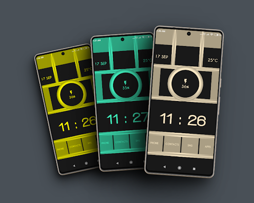 A37 Theme for KLWP Screen 2