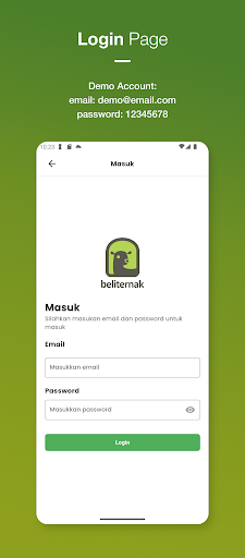 Android application Beli Ternak screenshort