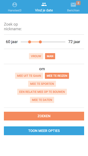 Actief50 Screen 2