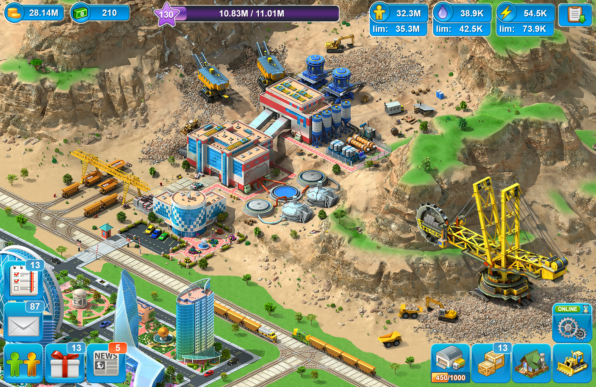 Megapolis: City Building Sim Features