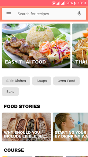 Screenshot of Thai Recipe Book & Meal Plan