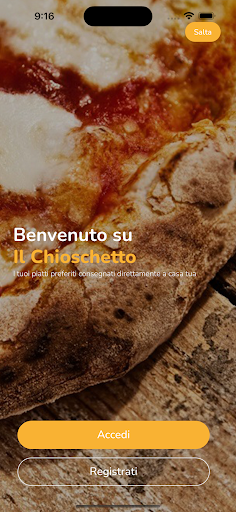 Android application Il Chioschetto screenshort