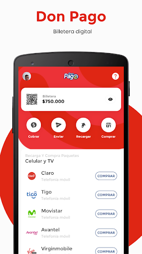Android application Don Pago screenshort