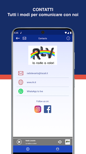RLV La radio a colori Screen 3