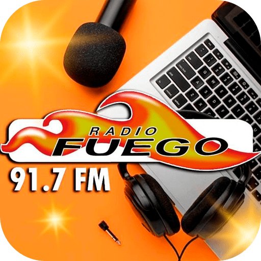 Radio Fuego la Mega 91.7 FM logo