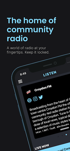 Android application Radio Cult screenshort