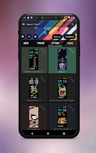 Mi Band 5 WatchFace Screen 2