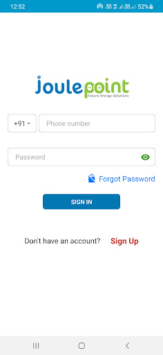 Android application Joulepoint screenshort