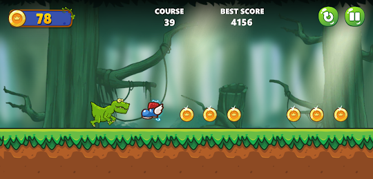 Scary Cave Man Runner