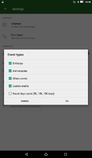 Birthdays & Events screenshot 11