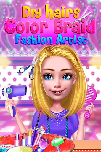 Color Braid Hair Makeup Artist Screen 2