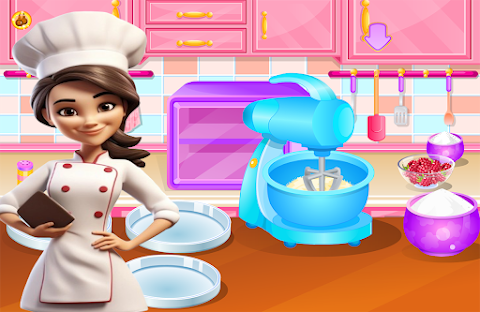 game cooking cake raspberryのおすすめ画像3