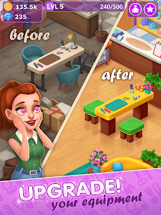 Beauty Tycoon: Hollywood Story Mod Apk 1.10 [Unlimited money][Free purchase] 10