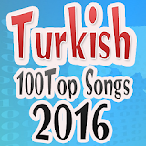Turkish 100 Top Songs 2016 icon