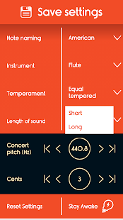 Master Flute Tuner Screenshot