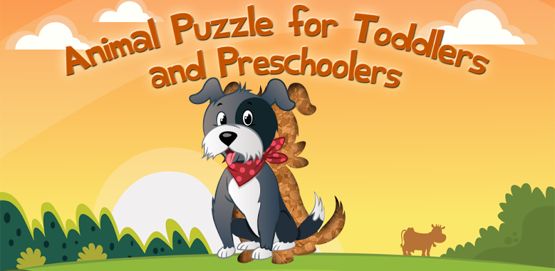 Puzzle con animali per bambini