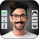 Man Photo Editor & Men Beard Mustache Style Editor icon