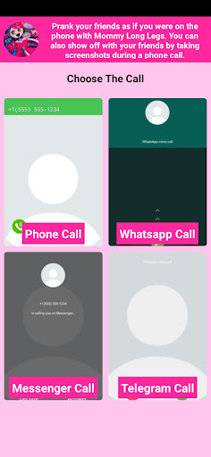 Mommy Long Legs Fake Call