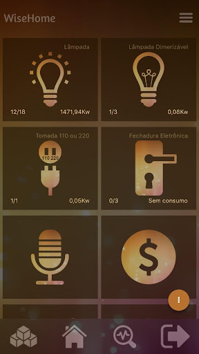 WiseHome Screen 2