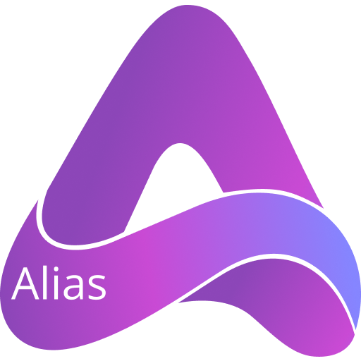 Alias - board game logo