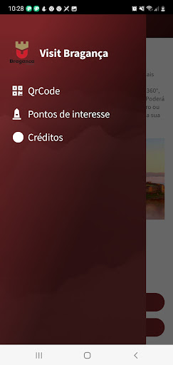 Android application Visit Bragança screenshort