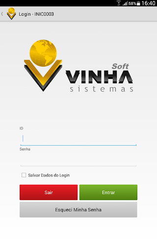 Android application VSI Mobile - Força de Vendas screenshort