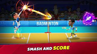 Badminton Clash 3D - Screenshot 1