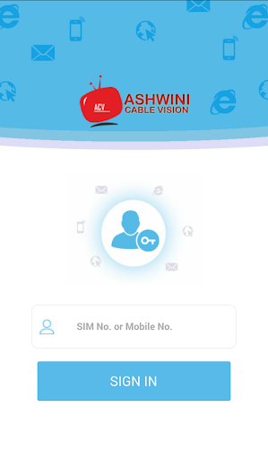 Android application Ashwini Cable Vision screenshort