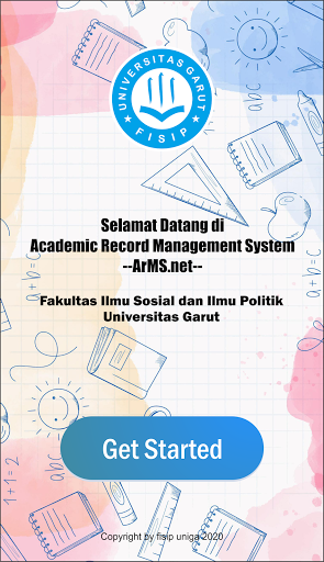Android application ArMS.net FISIP UniGa screenshort