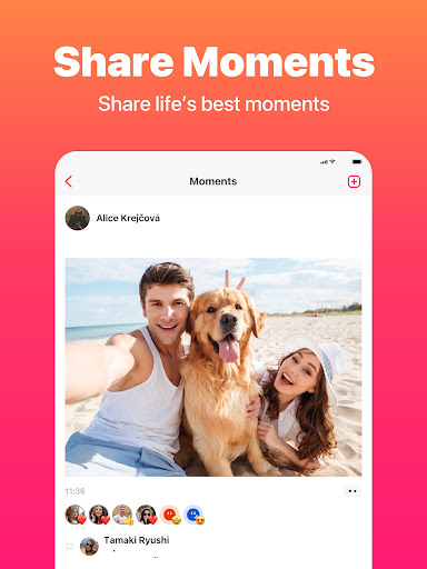 Screenshot of JusTalk - Video Chat & Calls