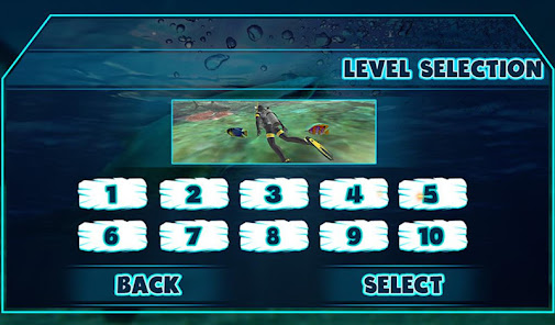 Shark Attack Spear Fishing 3D apkpoly screenshots 12